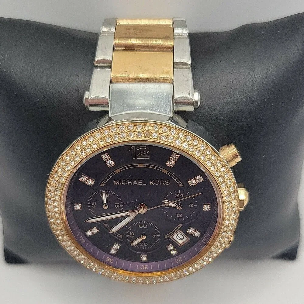 Michael Kors Parker MK6108 Women's StainlessSteel Analog Dial Quartz Watch AM431